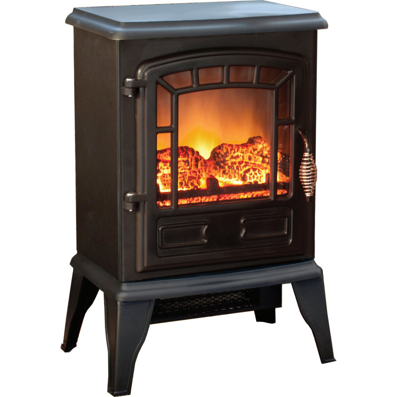 Grand Aspirations Kent Small 400 sq. ft. Vent Free Electric Stove
